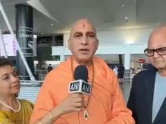 
      
      Swami Avdheshanand Giri ahead of RSS event in NYC
      
      