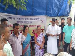 
      
      Nilachal Hill residents provide relief aid to flood-hit families
      
      