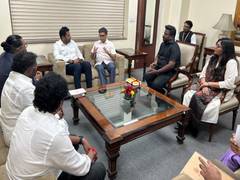 
      
      Aadhav Arjuna, TN ministers meet Vikram Misri over Nepal floods
      
      