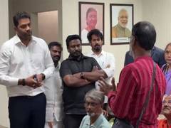 
      
      Tamil Nadu ministers meet residents rescued from flood-hit Nepal
      
      