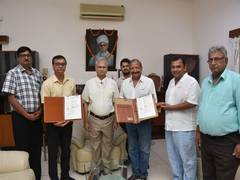 
      
      BHU signs MoU with Dalmia Group for renovation, development
      
      