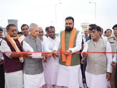 
      
      Bihar CM Samrat Choudhary inaugurates two flyover in Patna
      
      