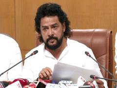 
      
      B Nagendra resigns as Karnataka Minister
      
      