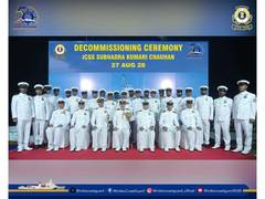 
      
      ICGS Subhadra Kumari Chauhan decommissioned
      
      