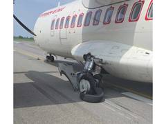 
      
      Alliance Air Delhi-Bilaspur flight suffers tyre burst
      
      