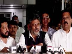 
      
      Shivakumar says Nagendra resigned so 
