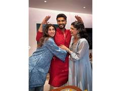 
      
      Arjun Kapoor celebrates Rakhi with Anshula
      
      