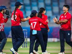 
      
      Thailand edge Hong Kong, China by 6 runs in Women's T20 Asia Cup
      
      