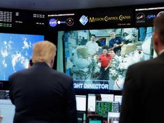 
      
      Trump honours NASA’s Artemis II crew with highest Space Award
      
      