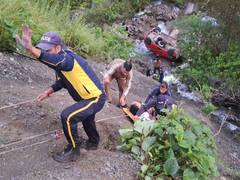 
      
      Dehradun: Five injured after car plunges into gorge near Lalpul
      
      