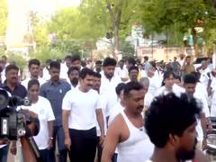 
      
      TN Min Nirmal Kumar joins 'Say No Drugs' walkathon in Madurai
      
      