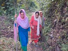 
      
      Rakhi on wrist, roads still a distant dream in Hamirpur
      
      