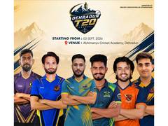 Dehradun T20 League announces captains of all 6 franchises as teams gear up for action from September 2