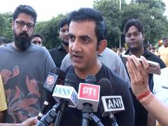 
      
      Mandaviya, Gambhir participate in 'Sundays on Cycle' event
      
      