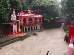 
      
      Uttarakhand: Tamasa River in spate following heavy rain
      
      