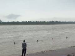 
      
      Uttarakhand: Ganga water level rises in Rishikesh amid heavy rain
      
      