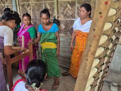 
      
      Aaranyak introduces warping technology for Manas women weavers
      
      