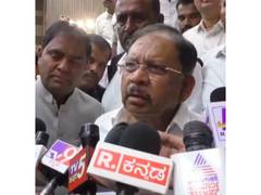 
      
      G Parameshwara slams opposition over Valmiki Corp scam
      
      