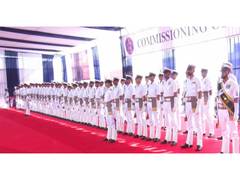 
      
      Indian Navy commissions vessel Nipun
      
      