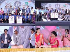 
      
      Indian Medical Association and SNS Institutions set 2 records
      
      