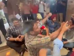 
      
      Panjab University polls: Tension over voting, clash
      
      