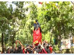 
      
      Girls in Mumbai celebrate Dahi handi with excitement, zeal 
      
      