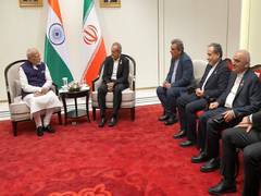 
      
      Modi-Pezeshkian talks carry 