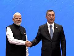 PM Modi arrives at Bishkek's Yrys Ordo Congress Hall to attend 26th SCO Summit