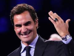 
      
      Roger Federer receives Hall of Fame ring at US Open
      
      