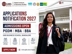 
      
      GIBS Business School, Bangalore Opens Applications for 2027
      
      