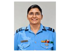 
      
      AVM Shakti Sharma scripts history as first woman two-star officer
      
      