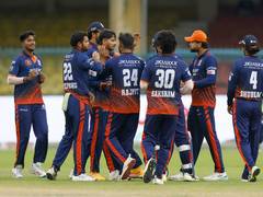 
      
      UPT20 League: Top 4 confirmed as Rudras beat Mavericks
      
      