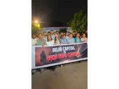 
      
      NSUI holds candle march to protest over gang rape of a 16-yr-old
      
      