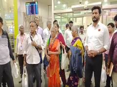 
      
      TN Minister D Sarathkumar receives five Nepal returned pilgrims
      
      