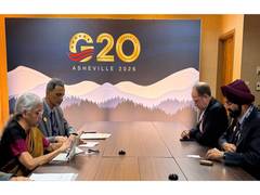 
      
      FM Sitharaman pushes deeper global economic ties
      
      