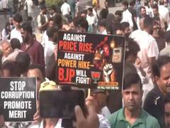 
      
      J-K BJP holds protest against govt over unemployment, price hike
      
      