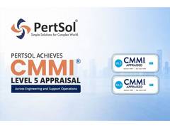 
      
      PertSol Achieves CMMI® Level 5 Appraisal
      
      