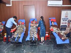 
      
      CISF organises blood donation drive at NHCC Hospital in Mahipalpu
      
      