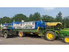 
      
      Farmers continue protest at Chandigarh-Punjab border on Day 3
      
      