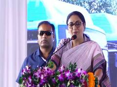 
      
      Delhi CM Gupta launches 50 EV buses, announces 'Oxygen Park'
      
      