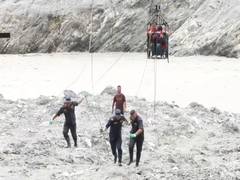 
      
      Nepal Police operate makeshift zip line to help residents cross
      
      