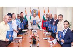 
      
      Rajnath Singh officially releases landmark 'RAKSHA' document
      
      