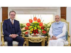 
      
      PM Modi and Belgian counterpart review ties
      
      