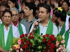 
      
      KTR announces padayatra over Nagarjuna Sagar canal water release
      
      