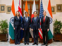 
      
      Vikram Misri hosts Quad Sherpas’ meeting
      
      