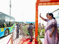 
      
      Delhi adds 50 electric buses, launches e-bus service to Rewari
      
      