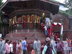 
      
      Devotees gather at Krishna Mandir in Kathmandu on Janmashtami
      
      