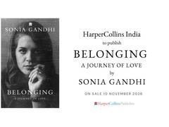
      
      HarperCollins India to publish Sonia Gandhi’s memoir on Nove 10
      
      