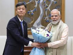
      
      KRAFTON Chairman Byung Gyu Chang Meets PM Narendra Modi
      
      