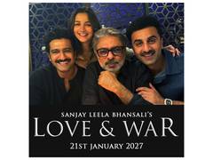 
      
      Sanjay Leela Bhansali wraps shooting of Love and War
      
      